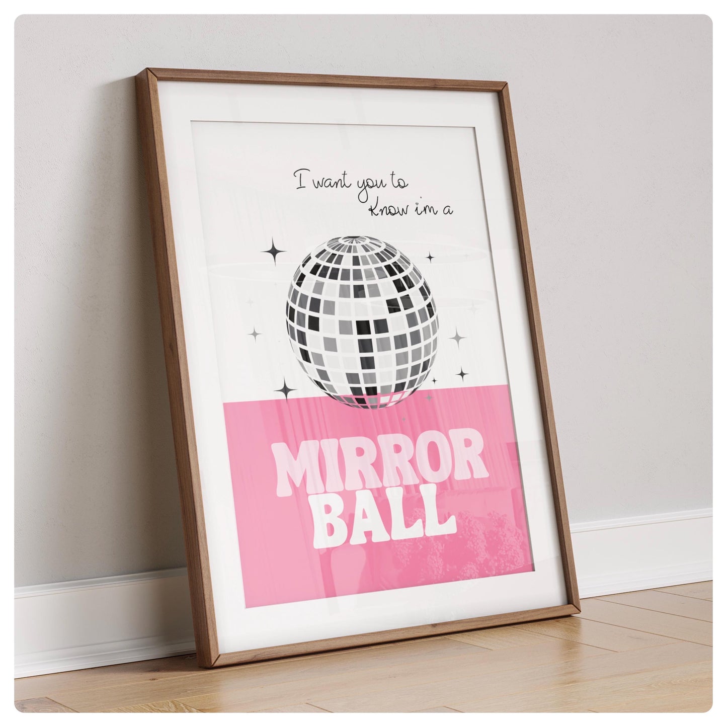 Taylor Swift Mirrorball print