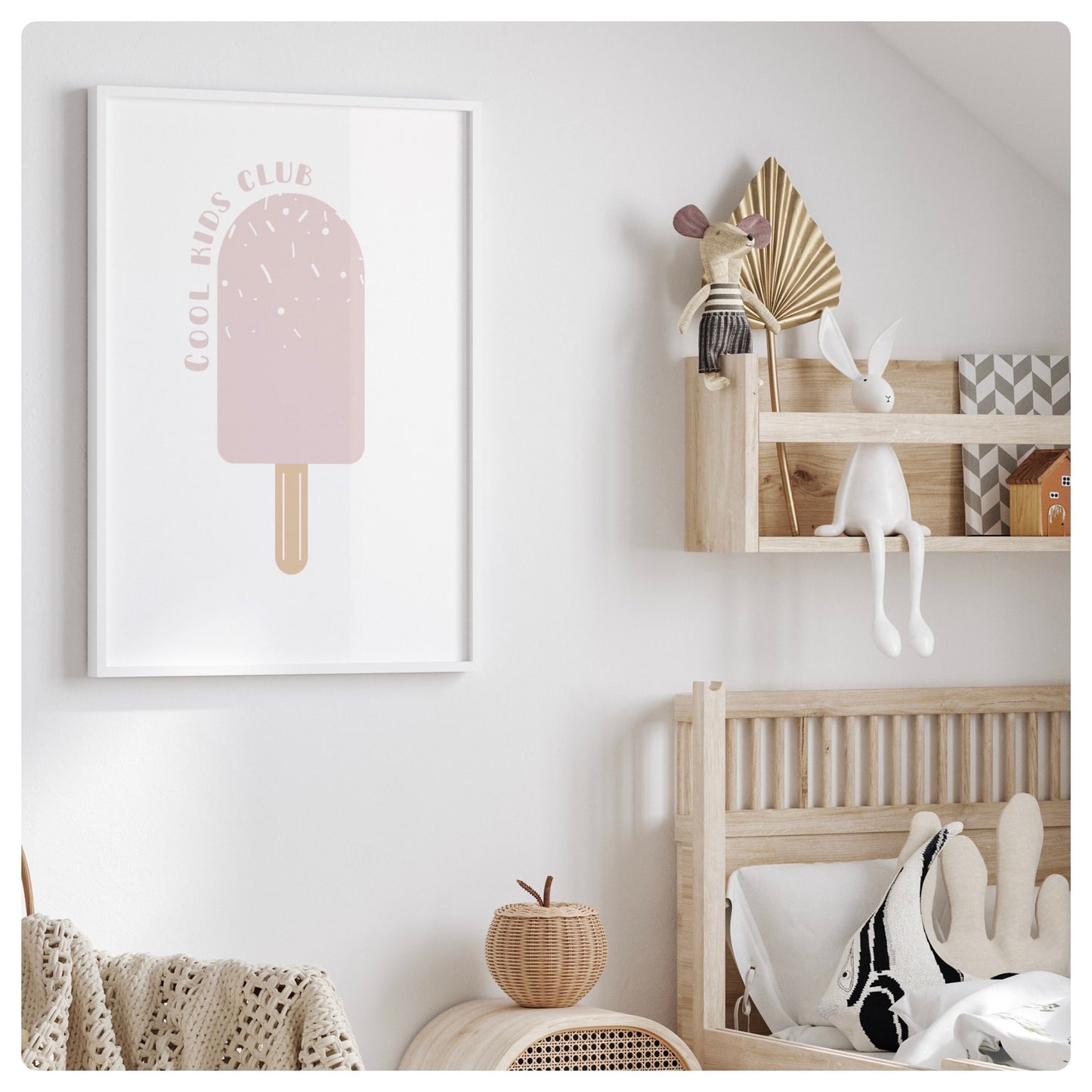 Ice lolly “Cool kids club” print