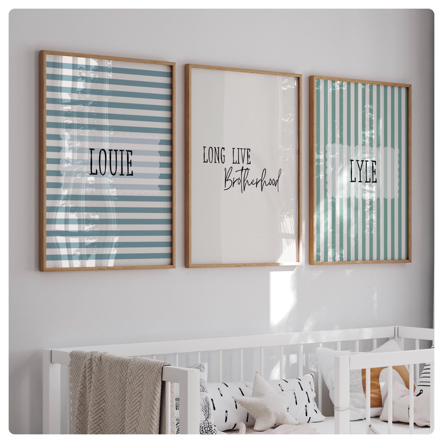 Brothers “Long live brotherhood” set of 3 prints