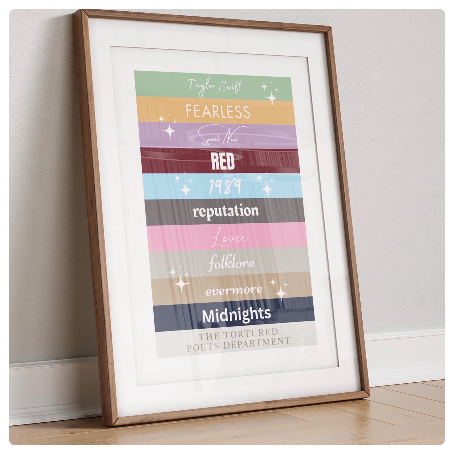 Taylor Swift album print