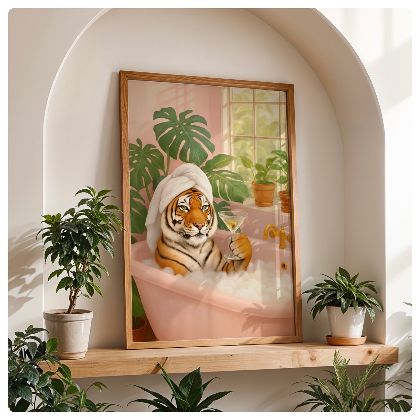Tiger funky print