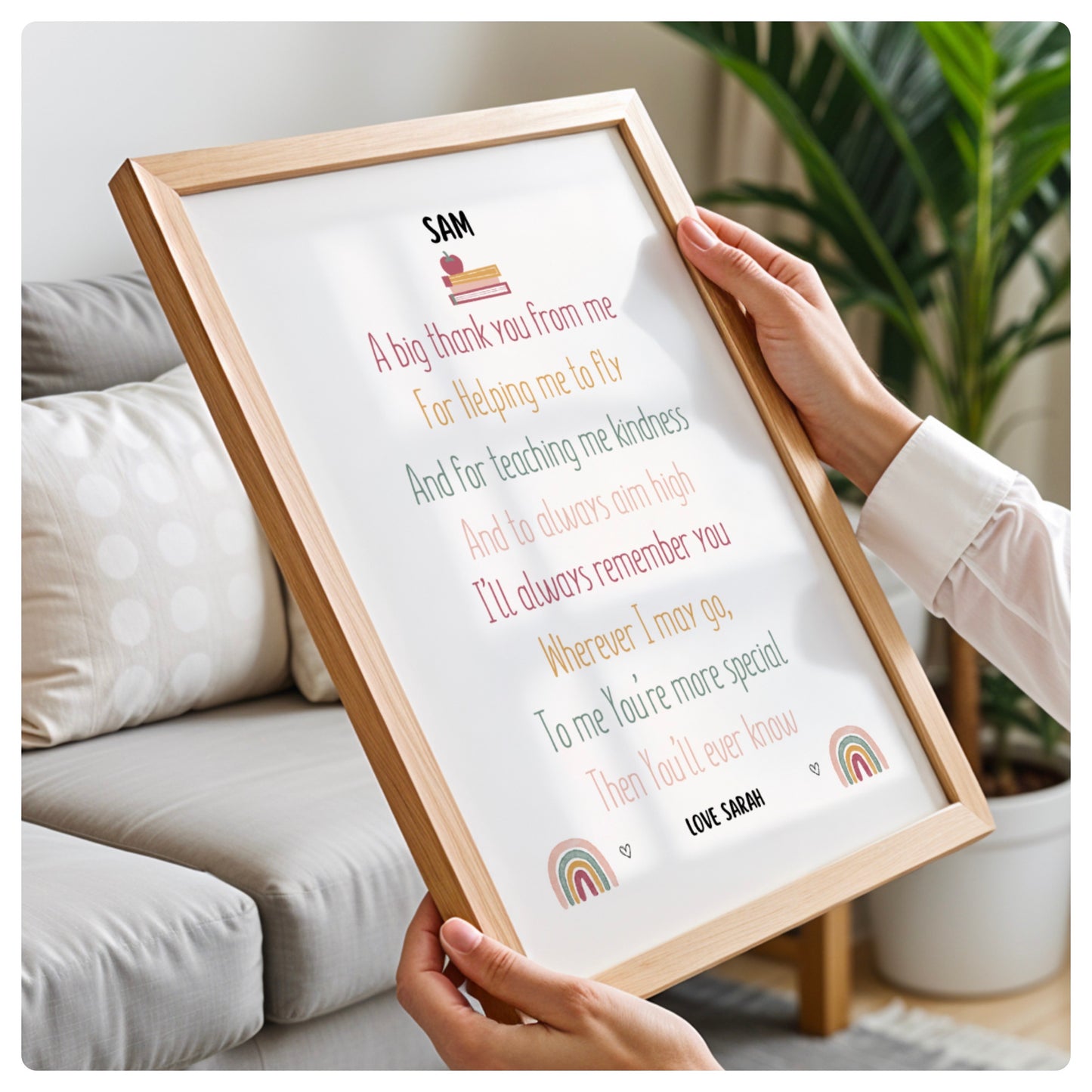 School/ nursery Teacher print