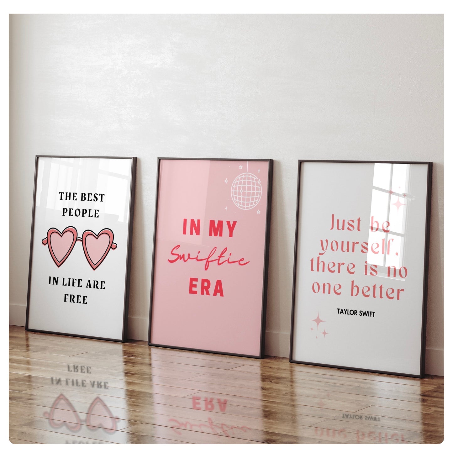 Taylor Swift set of 3 prints