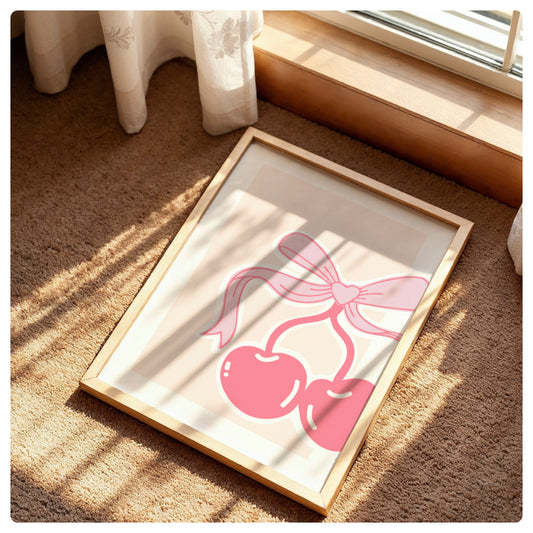 Cute cherry print