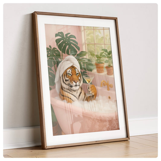 Tiger funky print